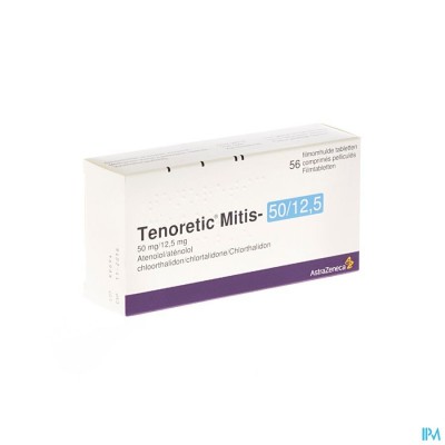 Tenoretic Mitis Comp 56x50mg/12,5mg