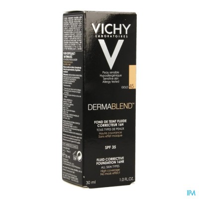 Vichy Fdt Dermablend Fluide 45 Gold 30ml
