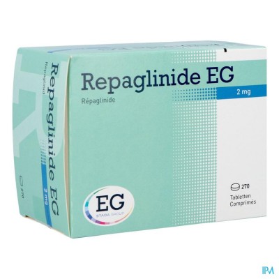 Repaglinide EG 2,0Mg Tabl 270