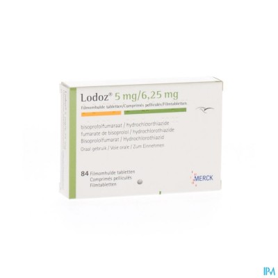 Lodoz 5,0mg/6,25mg Tabl 84