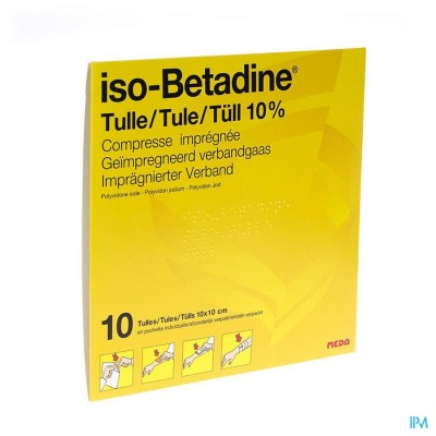 Iso Betadine Tulles Compr 10