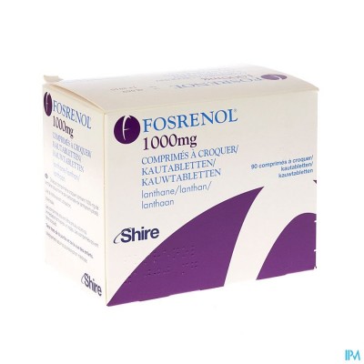 Fosrenol 1000mg Comp 90 X 1000mg