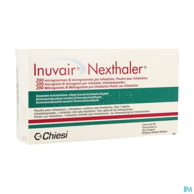 Inuvair 200/6mcg Nexthaler Doses 1x120