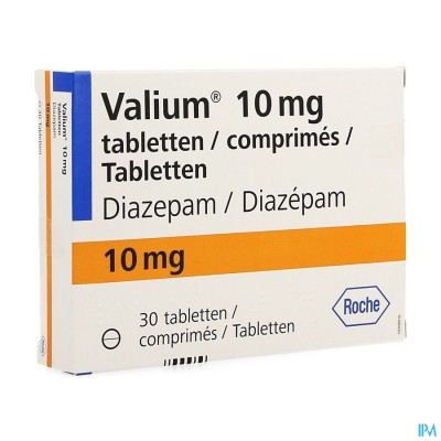 Valium 10mg Tabl 30