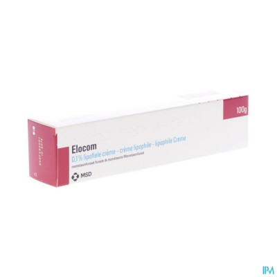 Elocom Lipofiele Creme Tube 0,1 % 100 Gr