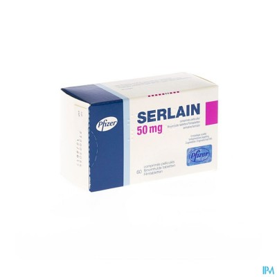 Serlain 50mg Filmomh Tabl 60