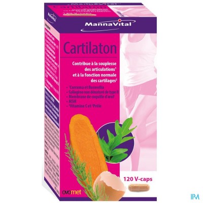 MANNAVITAL CARTILATON V-CAPS 120