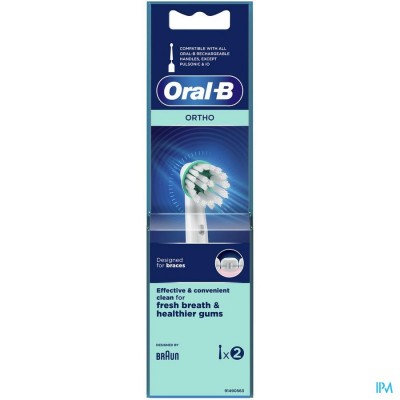 Oral B Ortho Brush Heads 2