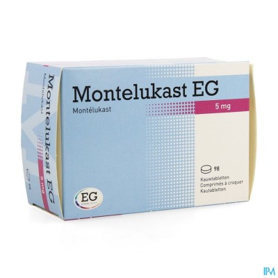 Montelukast EG Kauwtabletten 98 X 5 Mg