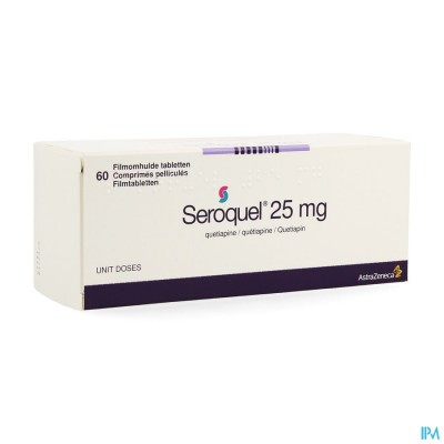 Seroquel 60 Tabl 25mg Ud