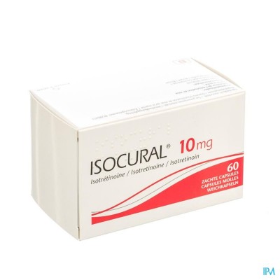 ISOCURAL 10MG PIERRE FABRE BENELUX CAPS 60 X 10 MG