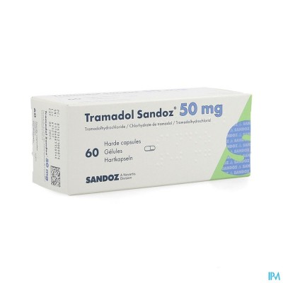 Tramadol 50 Sandoz Caps 60 X 50mg