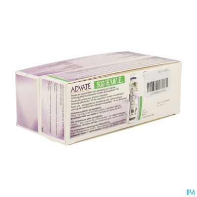 Advate 500 Ui Pulv+solv Sol Inj 2ml(250iu/ml)+kit