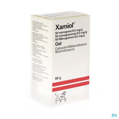 Xamiol 50 Mcg/0,5mg/g Gel Fl 60g