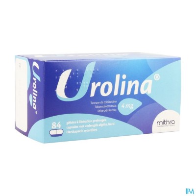 Urolina 4mg Verlengde Afgifte Harde Caps 84 X 4mg