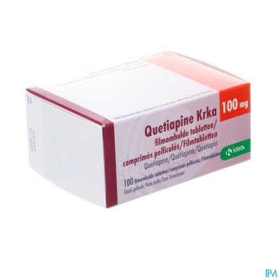 Quetiapine Krka 100mg Filmomh Tabl 100