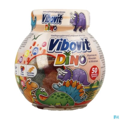 Vibovit Fishbowl Dinosaur Gummies 50