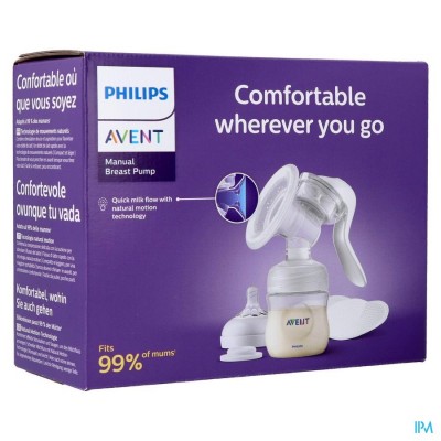 Philips Avent Natural Borstpomp Fles
