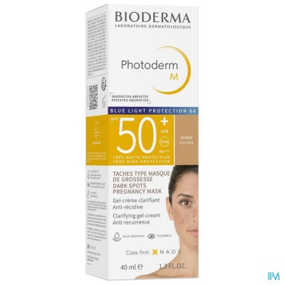 BIODERMA PHOTODERM M DORE IP50+ 40ML