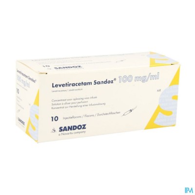 Levetiracetam Sandoz Conc Opl Inf Inj 10 Fl 5ml