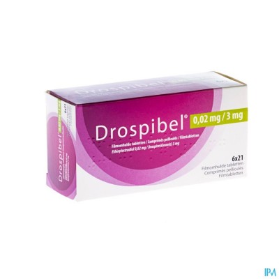 Drospibel 0,02mg Omhulde Tabl 6 X 21