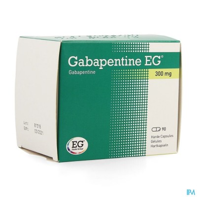 Gabapentine EG 300Mg Caps  90 X 300 Mg