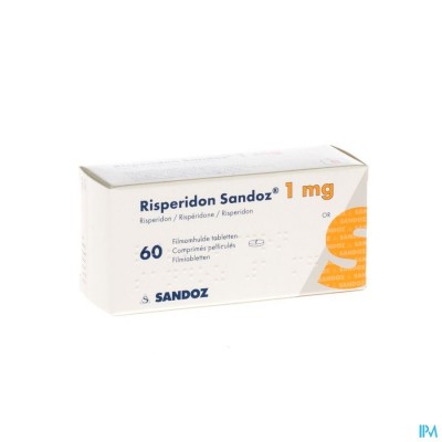 Risperidon Sandoz Comp Pell 60 X 1mg