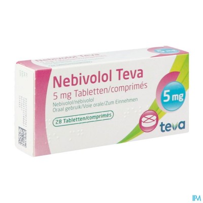 Nebivolol Teva Comp 28 X 5mg