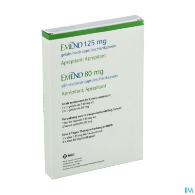 Emend 3 Tabl 80mg/125mg