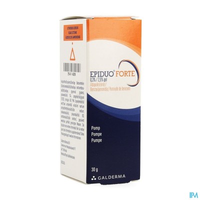 Epiduo Forte 0,3% - 2,5% Gel Pomp 30g