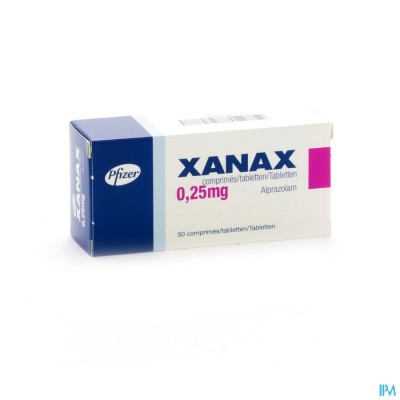 Xanax 0,25mg Tabl 50