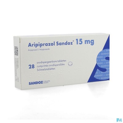 Aripiprazol Sandoz 15mg Comp Orodisp. 28 X 15mg