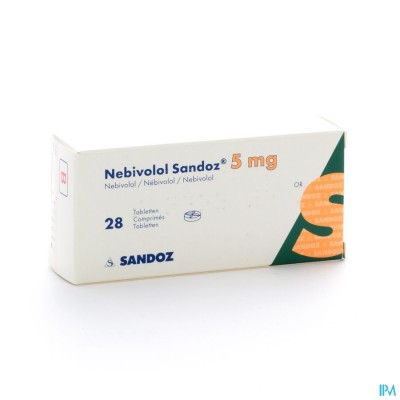 Nebivolol Sandoz Tabl 28 X 5mg