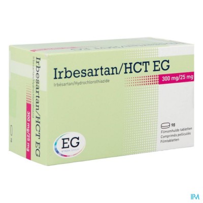 Irbesartan Hct EG 300 Mg/25 Mg Filmomh Tabl 98