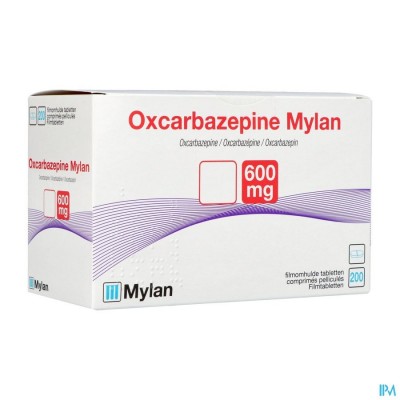 Oxcarbazepine Viatris 600mg Filmomh Tabl 200