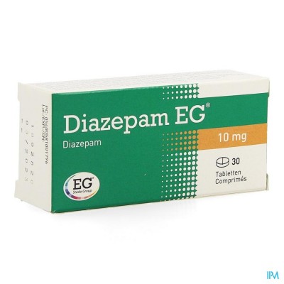 Diazepam EG Tabl 30X10Mg