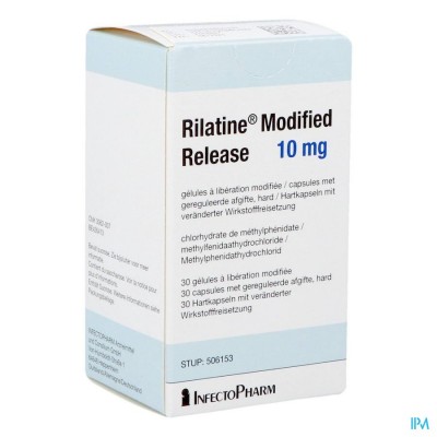 Rilatine Modified Release 10mg Caps. 30x10mg