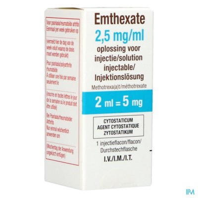 Emthexate Vial 1x 5mg/2ml