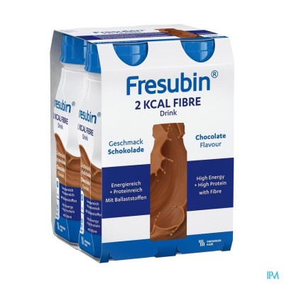 Fresubin 2 Kcal Fibre Drink 200ml Chocolat/chocolade