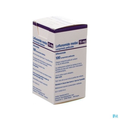 Leflunomide Medac 100 Tabl 15mg