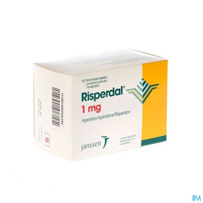 Risperdal 1mg Pi Pharma Comp 100 X 1mg Pip