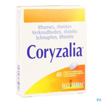 Coryzalia Tabl Orodisp 40 Boiron