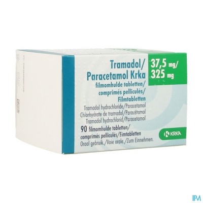 Tramadol Paracetamol Krka 37,5mg/325mg Comp 90