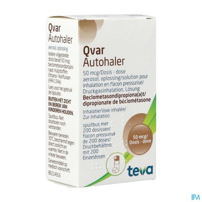 Qvar 50 Ucb Autohaler Dose 200 X 50mcg