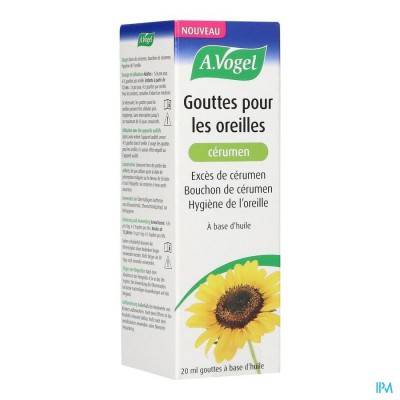 VOGEL OORSMEER DRUPPELS 20ML