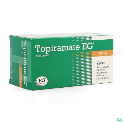 Topiramate EG 100Mg Filmomh Tabl 100X100Mg