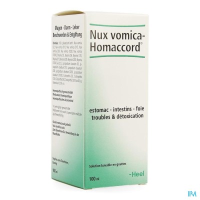 NUX VOMICA-HOMACCORD GUTT 100ML HEEL