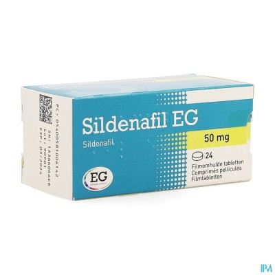 SILDENAFIL EG 50 MG FILMOMH TABL 24 X 50 MG