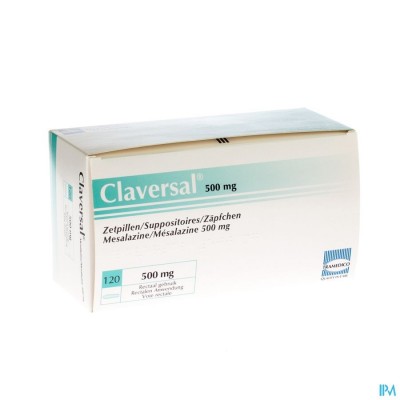 Claversal Supp 120 X 500mg