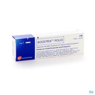 Boostrix Polio Voorgev.spuit 1 X 0,5ml